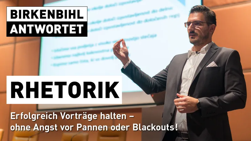 Rhetorik – Birkenbihl antwortet: Erfolgreiche Vorträge halten - ohne Angst vor Pannen oder Blackouts! Streaming